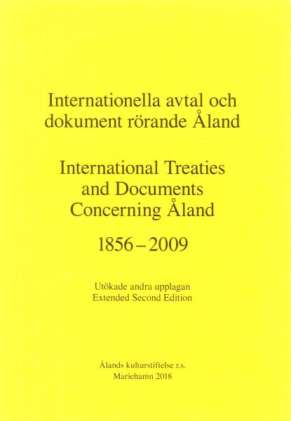 Internationella avtal och dokument rörande Åland