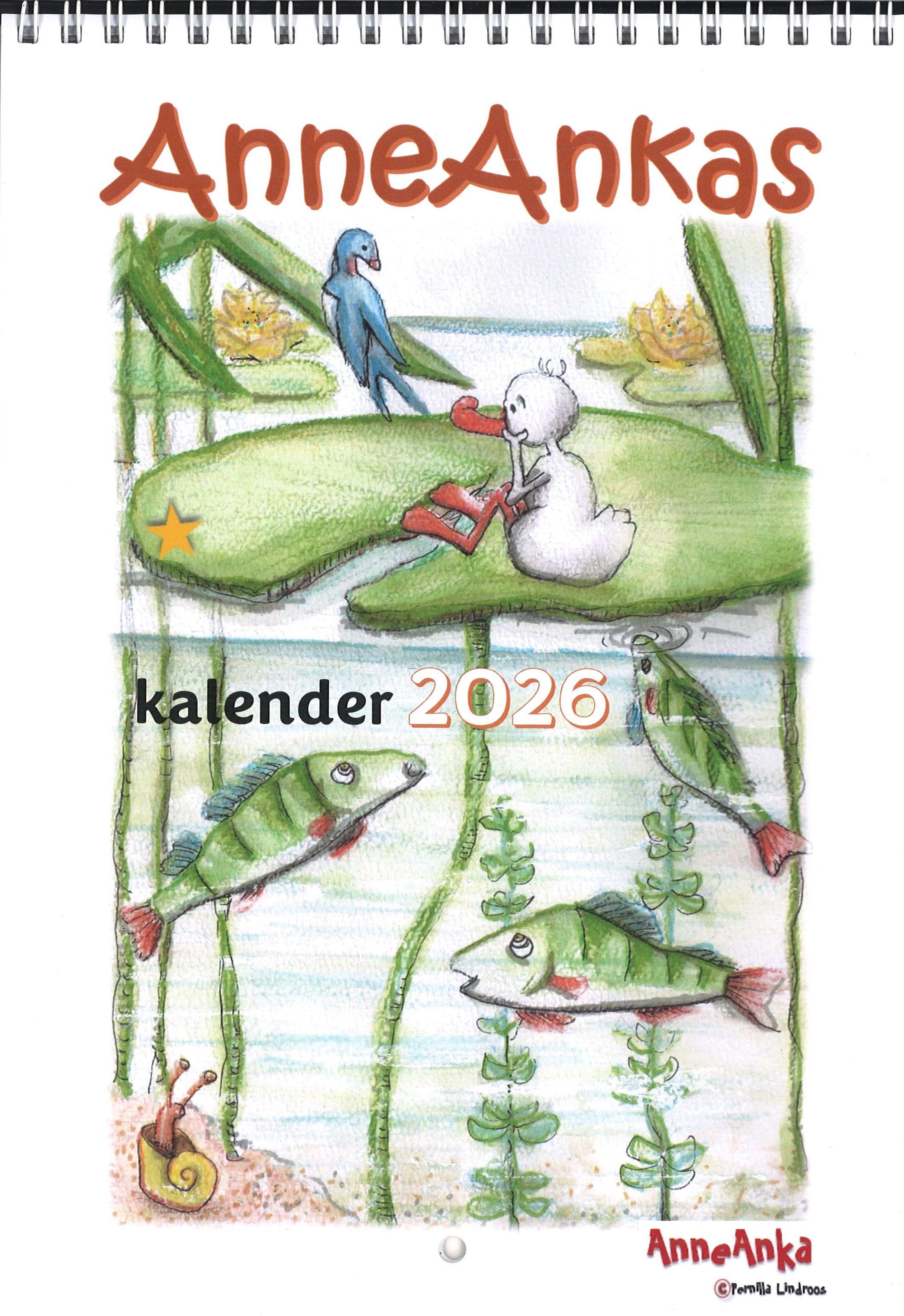 Anne Ankas väggkalender 2026