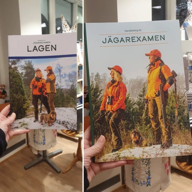 Äntligen är den här!!! Den efterlängtade Handledning för jägarexamen och nu har de gjort den i två delar, en lagdel som kostar 19 euro och en handledning som kostar 33 euro. Skall du ta examen behöver du båda så vi har gjort ett paketpris om du köper båda delar så får du dem för 45 euro. Varmt välkomna in❣️
