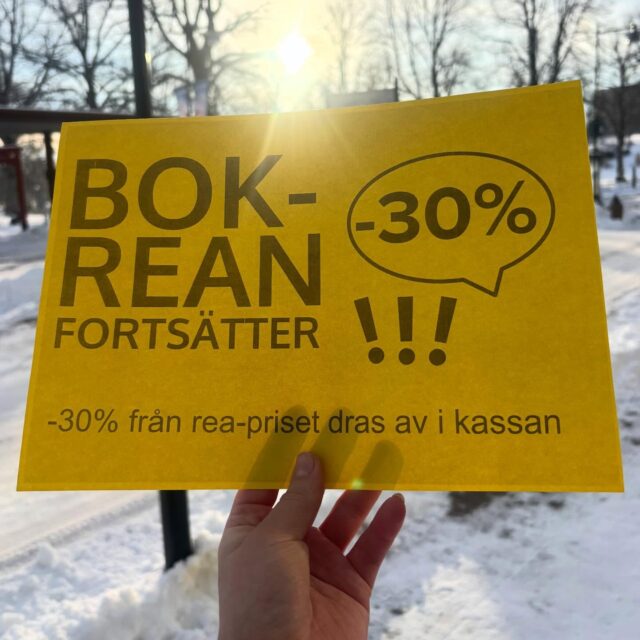 Pass på! Idag börjar vi med -30% från rea-priset 💣💣💣 Varmt välkomna!
