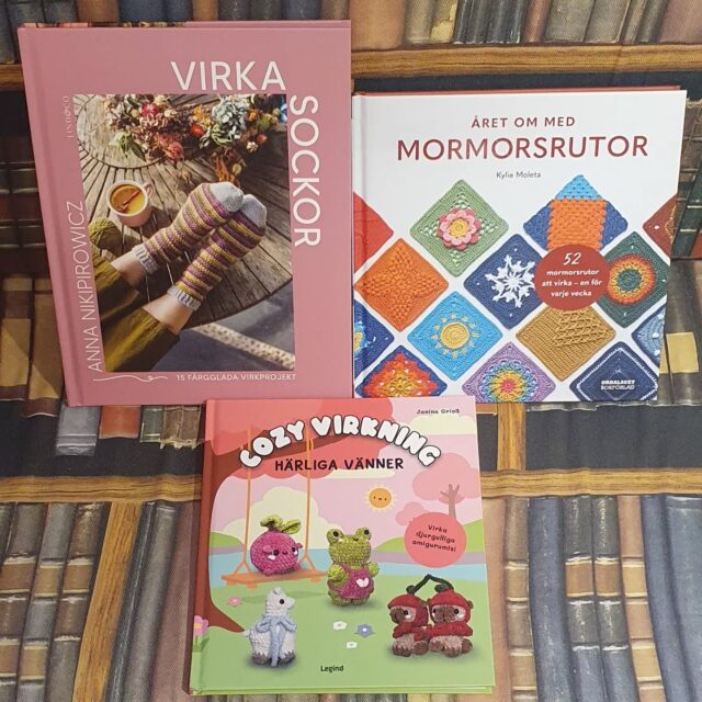 Dagens tema från nyhetshyllan 🧶 virkning