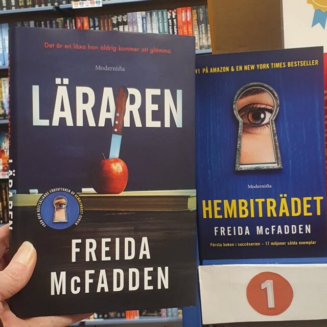 Ni har väl inte missat booktok succén Freida McFaddens böcker, hon är nu också bioaktuell med just Hembiträdet som ligger etta på vår pockettopp.