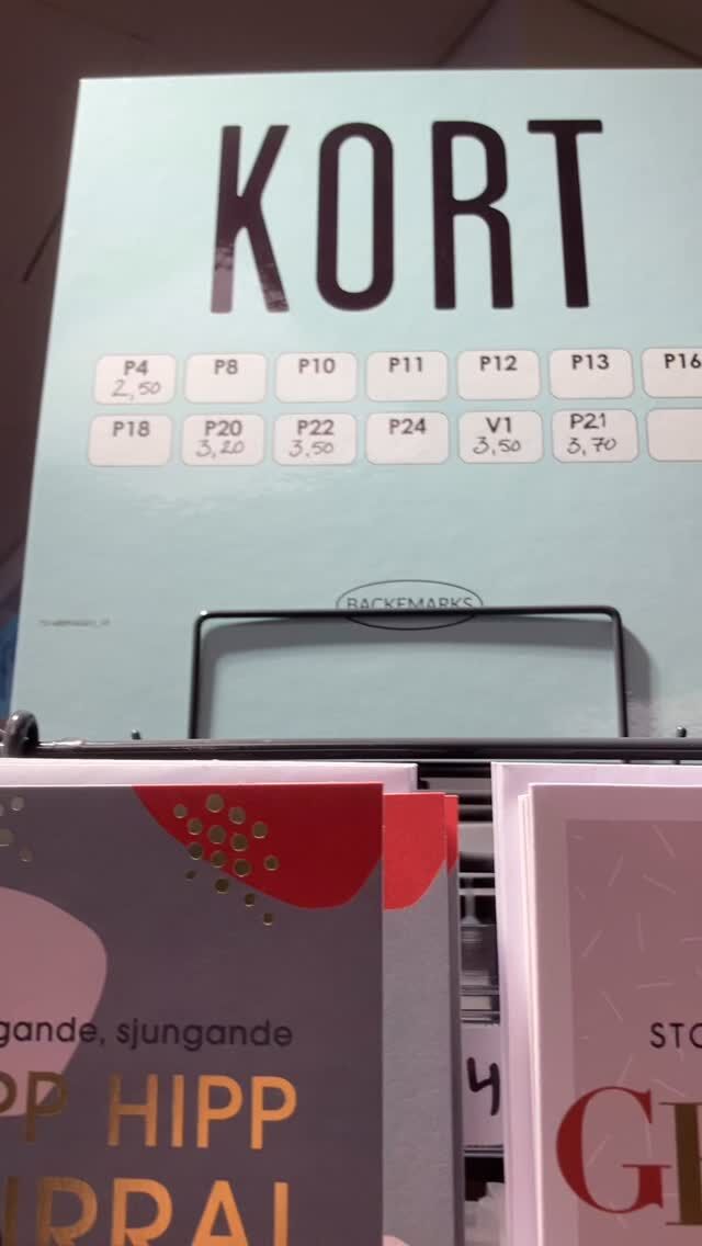 Känner ni också att någon behöver livas upp i detta grådaskiga väder? Då har vi en helt ny kortsnurra med en massa fina motiv som kanske kan hjälpa er på vägen.

Ha en fortsatt fin helg! (Inomhus 😆)