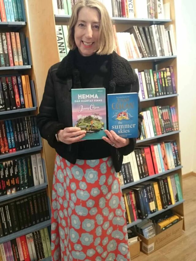 Thank you dear @jennycolganbooks for visiting us today 😘 we are so starstruck 🤩.