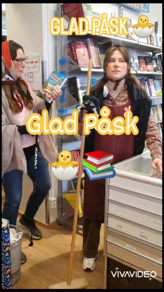 Ja, då var det dags för årets utflykt.Sara och Pernilla förbereder starten medan Mia och Maria  var så snabba så de hann inte komma med på filmen 💥🧹 Robbe talar vi tyst om 🙈  I morgon på långfredagen harvi stängt men på lördag har Sara och Mia lovat att mellanlanda och ha öppet mellan 10 och 16, välkomna då❣️ Glad Påsk 😘