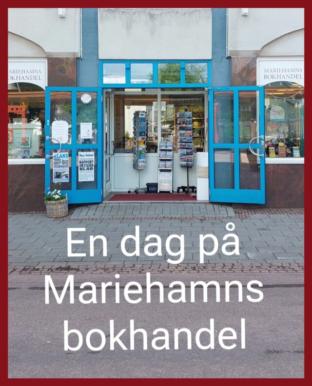 Ni har väl inte missat att ni kan följa med en dag på jobbet med oss på Mariehamns bokhandel? Kolla vår story (eller vår höjdpunktssamling på instagram) för att se vad vi hittar på!

Den viktigaste händelsen lägger vi även upp här i inlägget, nämligen konsten att koka kaffe! ☕️☕️☕️